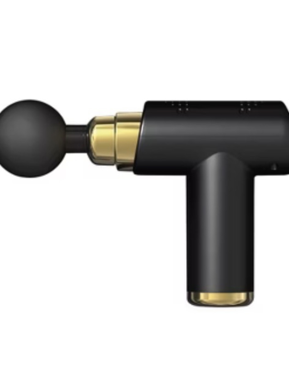 Percussion Massage Gun - Black and Gold Handheld Muscle Massager